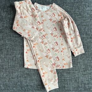 Little One Shop Duck Pajama Set Size 5